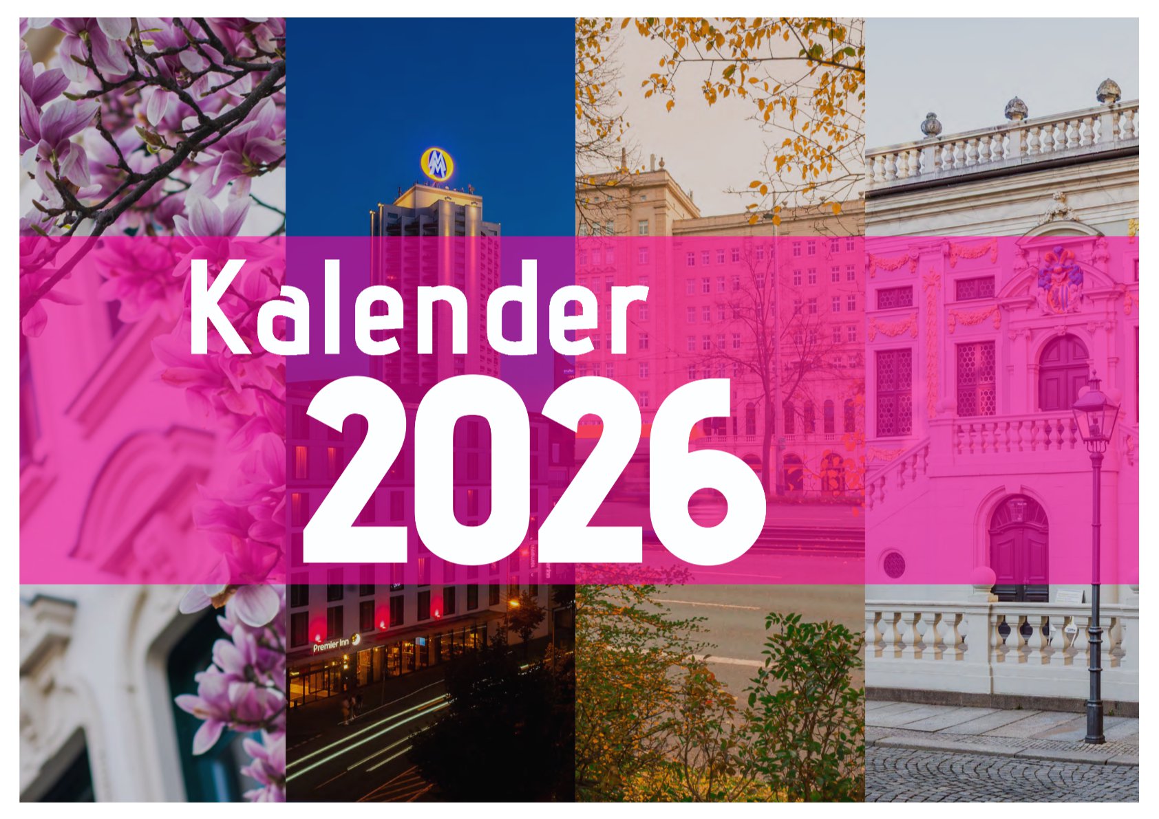 Leipzig Wandkalender 2026